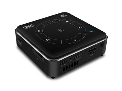 Lúmens Mini Portable Projetor do DLP 55 20000 da vida horas de foco manual do tempo