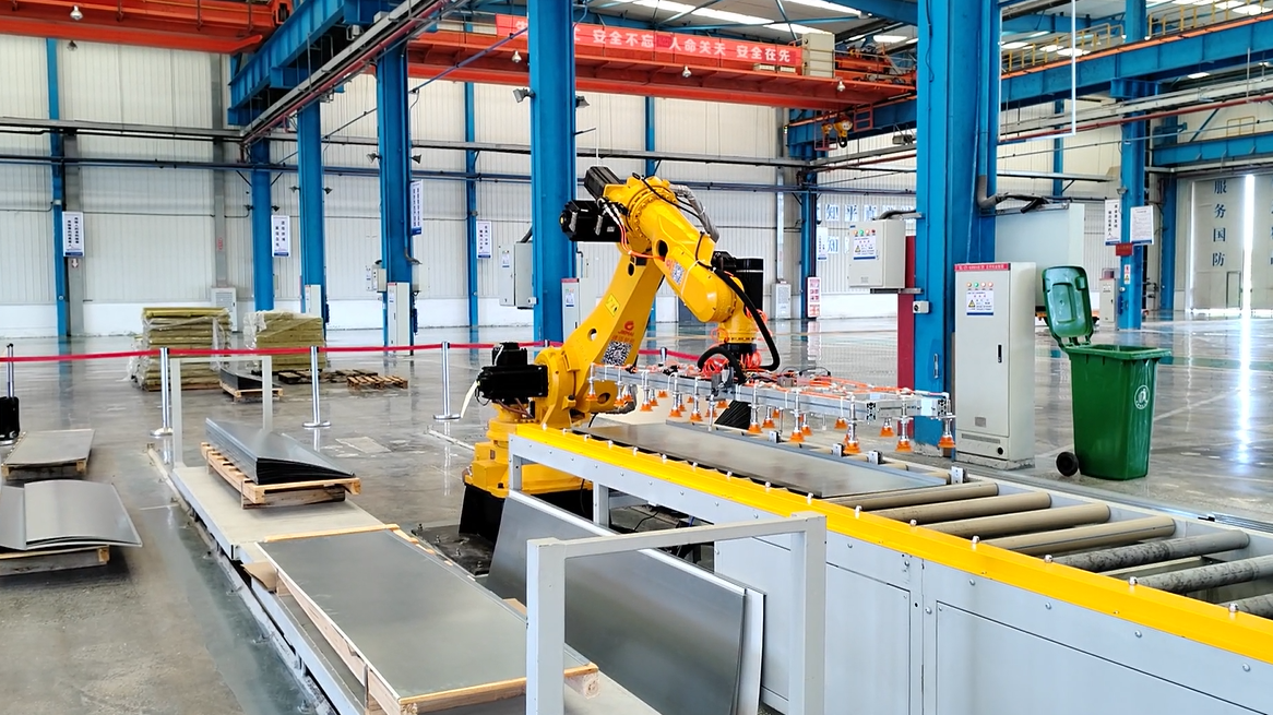 50T Press Fully Automatic Production Line for Marine Insulation Board