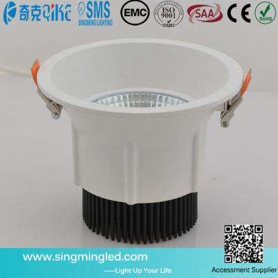 warm white pure white cool white AC85-265V hot sale 1500LM 15W COB dimmable led downlight