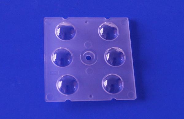 6 LED 5050SMD PC LED Lens Array 90 degree High bay light multi lens array