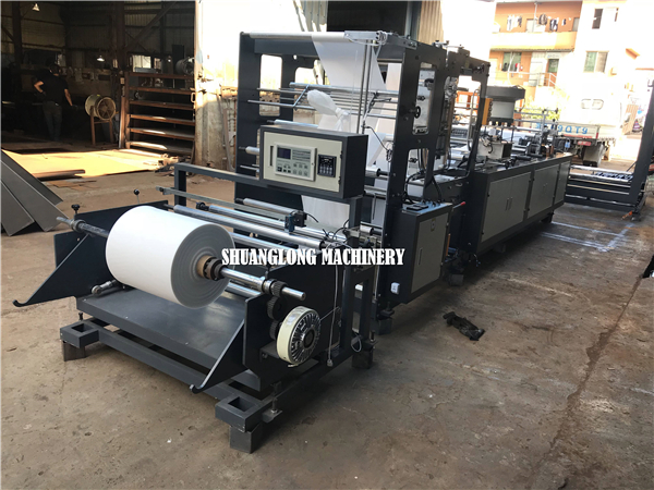 PE Plastic film zip lock bag making machine 3300*1500*1900mm Dimension