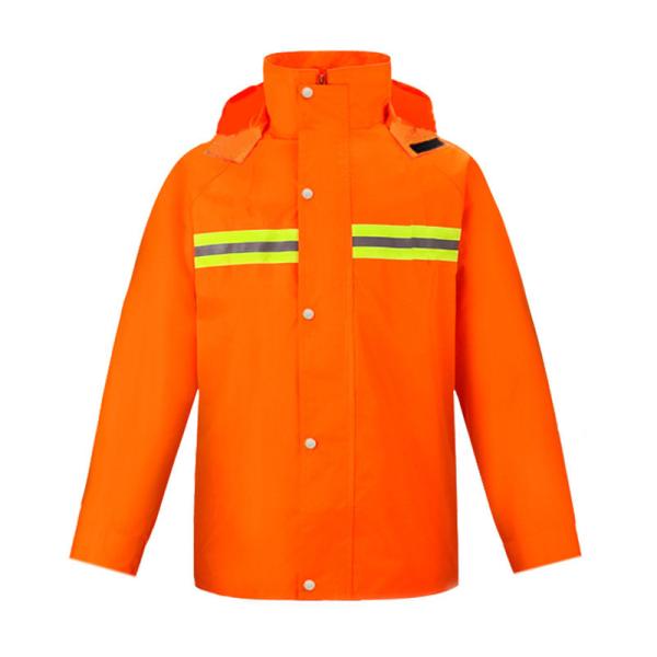 Winter Cycling Reflective Safety Clothing Sanitation Work Clothes Oxford Fabric