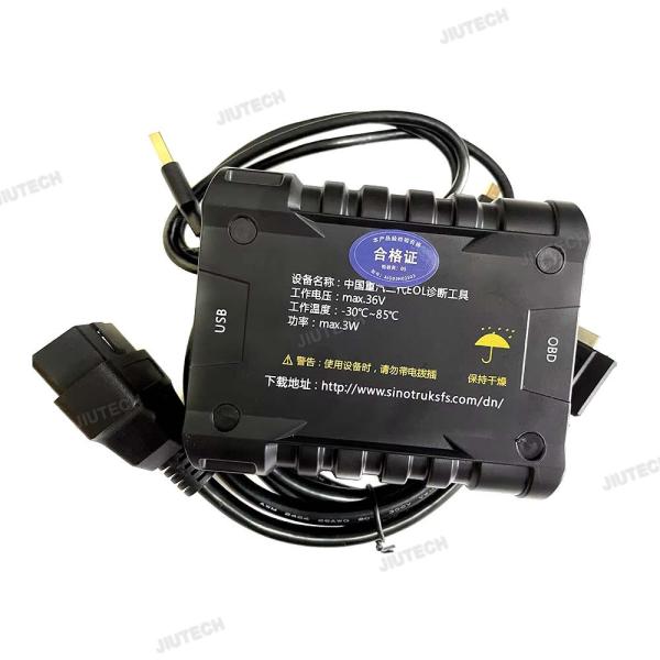 Ferramenta de diagnóstico de caminhão pesado Sinotruck F110 Tablet EOL Diesel Truck Scanner For Sinotruck Howo