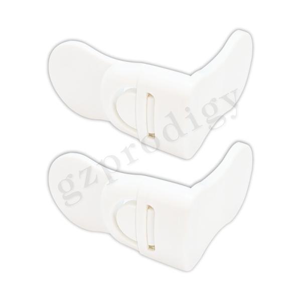 Self Adhesive Baby Safety Lock Plastic L Shape Cabinet Drawer Latches ABS