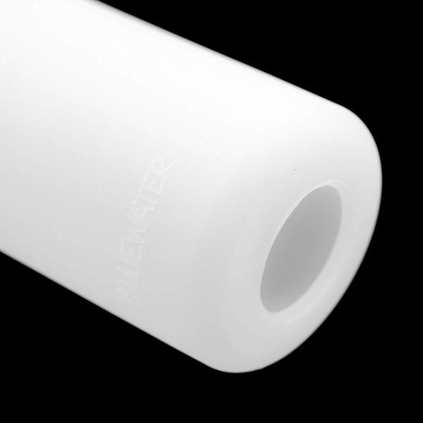 Tubo de borracha líquido contínuo de silicone da tubulação elástico macia branca do silicone
