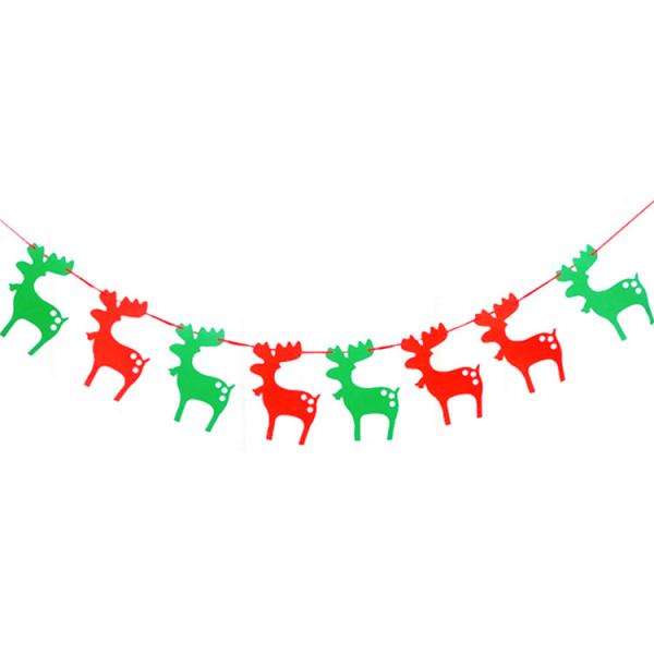 2mm Thickness Felt Banner For Christmas Party Decoration