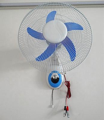 High Performance Solar Wall Fan 12v With 5 Blades And 3 Speed Setting