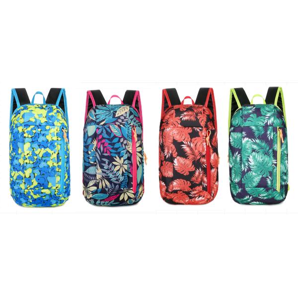 Thickness 11cm Travel Carry On Backpack 10l Travel Backpack With Fresh Printings