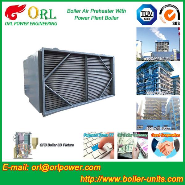 Preheater de ar de 10 toneladas da caldeira do aquecimento de Ponderance 150 MW APH da indústria do gás natural