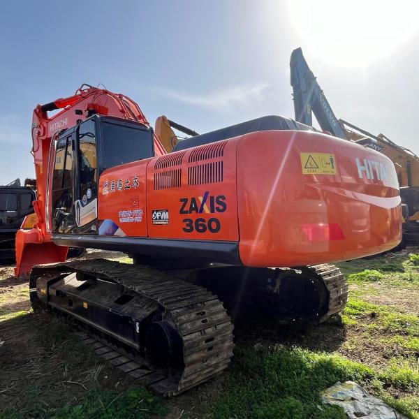 Heavy Equipment Hitachi ZX360 Used Excavators 36 Ton Mining Diggers With 1.62m3 Capacity