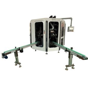 2 Color Automatic Servo Vertical Screen Printing Machine High Precision For