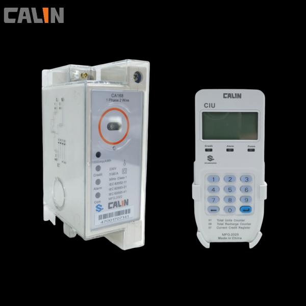 Card Prepayment Wireless Electricity Meter STS Standard Encryption