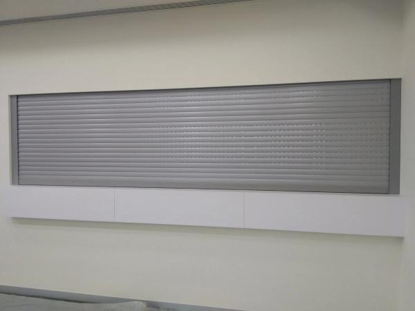 Ventana automática de persiana eléctrica de aluminio SA55 0,3 mm