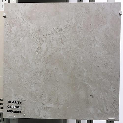 Travertine Stone Ceramic Tiles 24  X 24  High Rigidity For Hotel Or Office