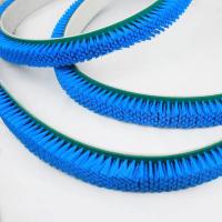 Ceinture de transmission industrielle personnalisable en acier de nylon, nettoyage, polissage, pinceau à rouleaux en nylon, brosses en PP