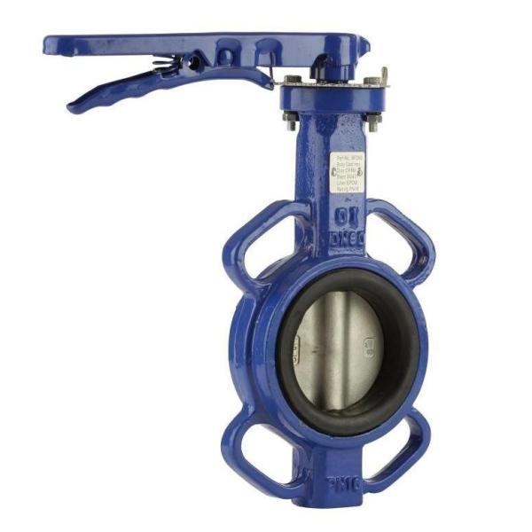 chinese factory wholesaler pn16 Cast Iron Wafer type butterfly valve Electric Pneumatic Handle