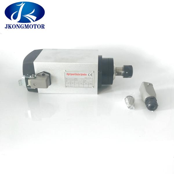 3kw ER20 220v Square  Air Cooled Cnc Router Spindle With Inverter
