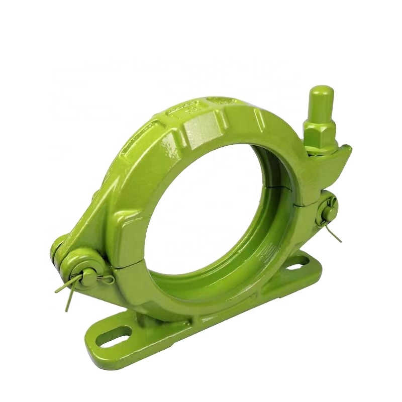 New DN125 Two Holes with Seat Tube Card Aurora Green ZL Concrete Pump Truck Part