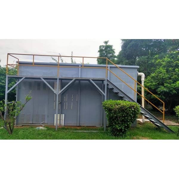 Square Modular Design Filtration Wastewater Treatment Customizable Weight kg for Operation