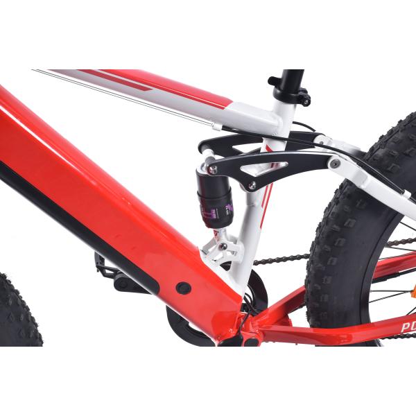 500W Fat Tire Electric Hunting Bike 40km/H With 26x4.0 Fat Tire