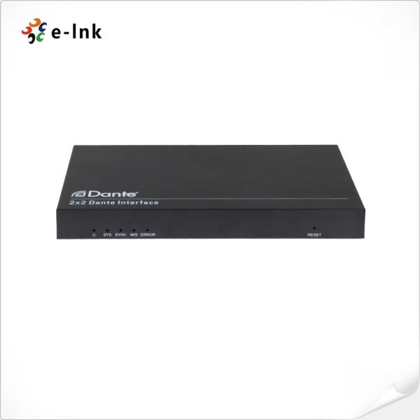 Dante サーフェスマウント 2x2 Dante/AES67 インターフェース