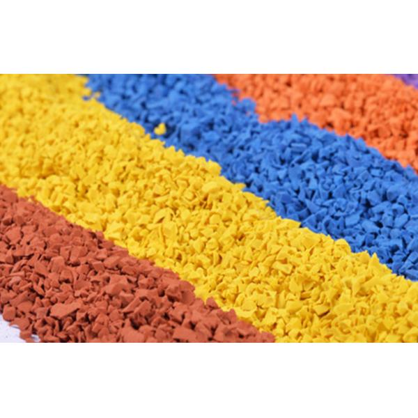 Sports Fields 2mm 4mm Rice Shape PGE Flooring Granules