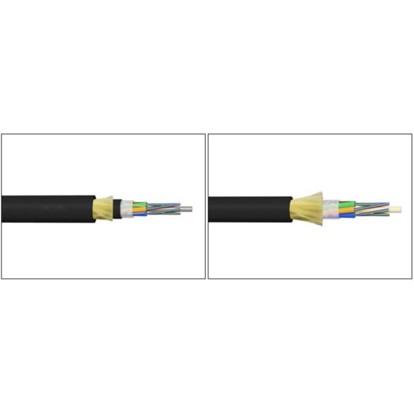 All Dielectric 24fo 48fo 96fo Single Mode Optical Fiber Outdoor Cable ADSS
