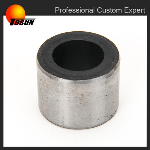 Rubber to galvanized steel bonded bushing