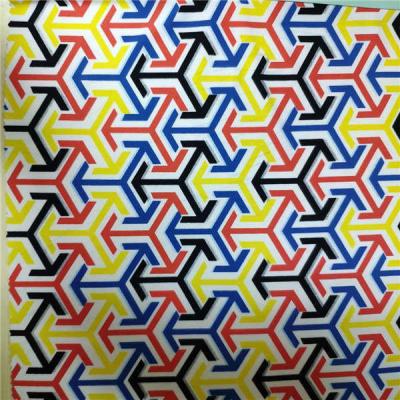 100% Polyester Printed Stretch Jersey Fabric 220gsm 150ddty Yarn Count