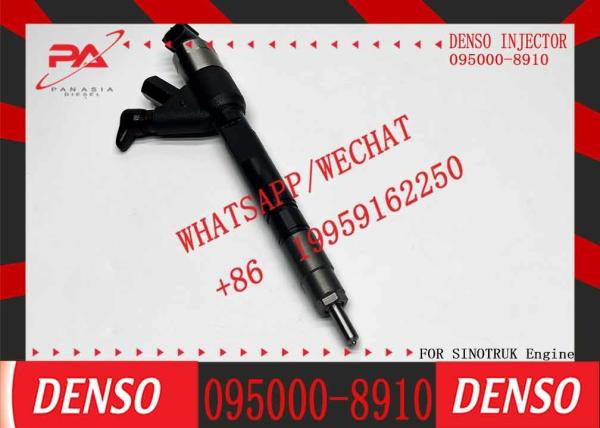 Inyector de combustible diesel 095000-8910 VG1246080106 8910 para DENSO para camión HOWO SINOTRUK