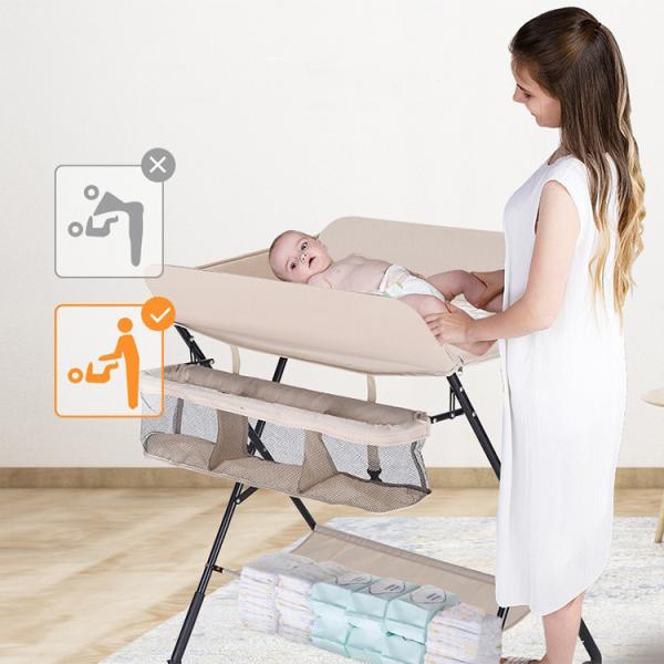 Home School Confinement Center Baby Changing Table Newborn Baby Foldable Diaper Changing Table