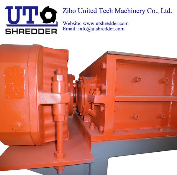 plastic woven bags shredder, plastic jumbo bag, package bag shredder - plastic double shaft shredder, plastic granulator
