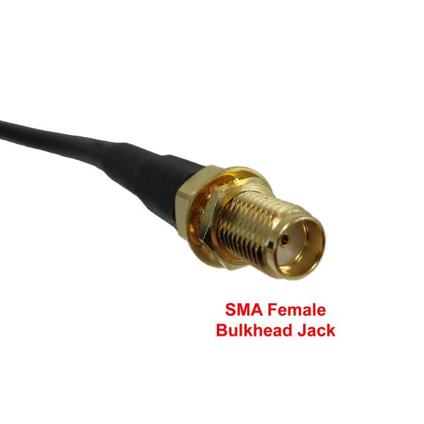 SMA Мужчина RG 58 кабельные разъемы RF Коаксиальный кабель для 50 Ом импеданс и 11,5 г веса