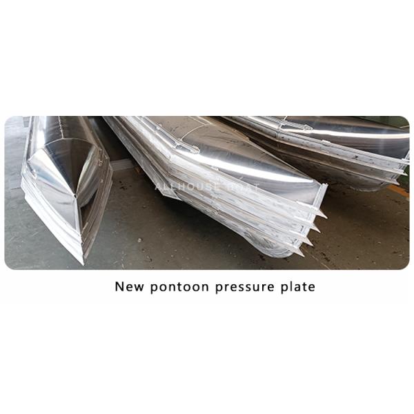 Houseboat Pontoon Boat Tube with Aluminum Construction and Round Design