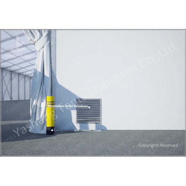 Emergency Industrial Marquee Outdoor Warehouse Tents Complex With Fabric Rain Gutter
