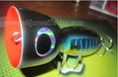 15cm/100g 18cm/125g new style wooden popper  trolling bait fishing lure