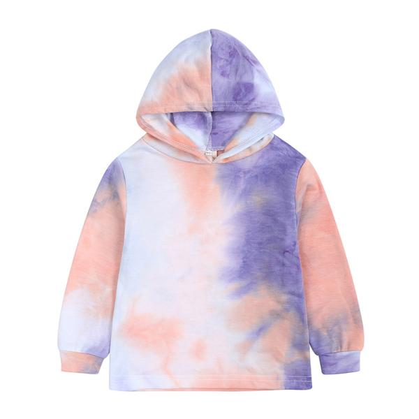 Jogging Spring Children'S Clothing Tie Dye Two Piece Jogger Set
