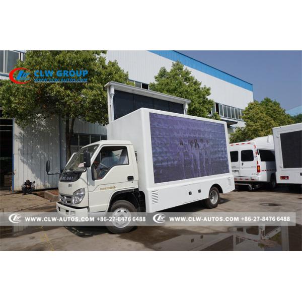 Тележка афиши СИД Foton Forland 4X2 7000cd для рекламы