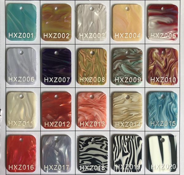 Laser Cutting Plastic Patterned Acrylic Sheet Pastel Colored 16x20