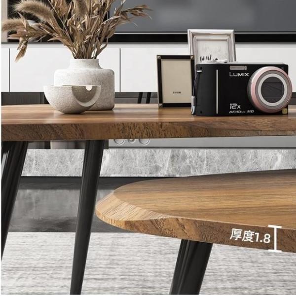 Nordic Modern Wooden Coffee Table for Small Living Room Furniture Functional and Durable