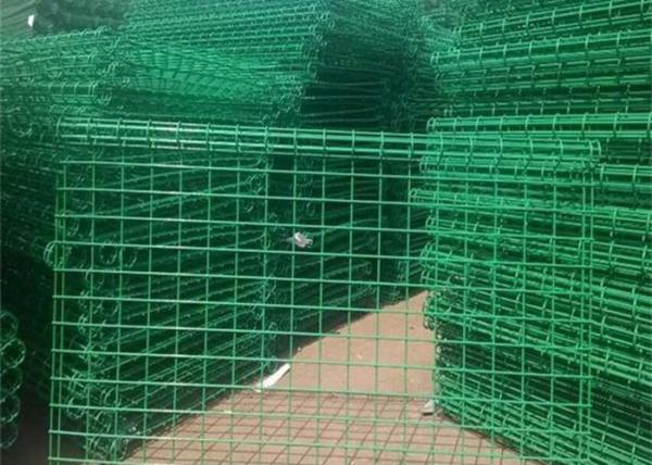 Ornamental Double Loop Steel Wire Fencing / Decorative Wire Mesh Security Fencing