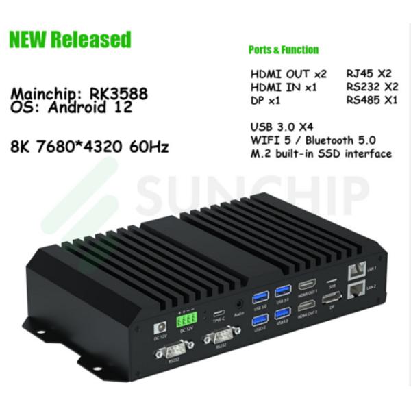 хозяин USB монитора КАСАНИЯ LCD открытой рамки LAN 4G LTE Signage WIFI BT 10.1inch взаимодействующий цифров