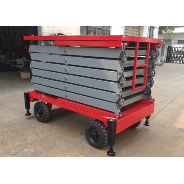 500kg空気の仕事プラットホーム2.2kwの高さ11は頑丈な上昇テーブルをメーターで計ります