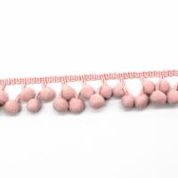 Équilibre Pom Pom Tassel d'écharpe de polyester de GV 50mm