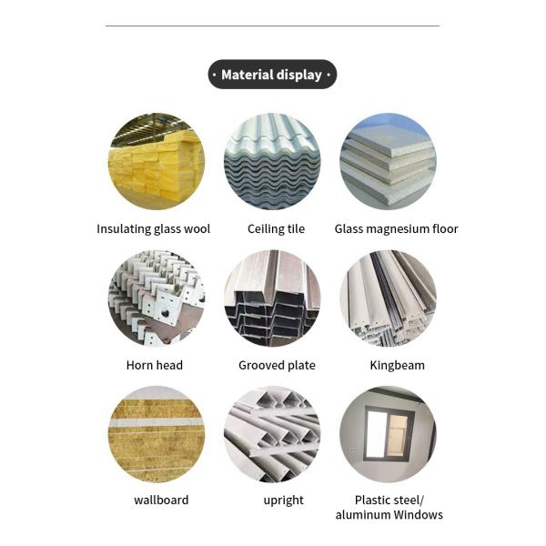 Double wing folding room triple area decoration can be expanded removable mobile container house mobile house