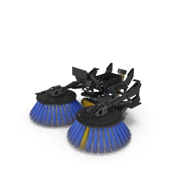 PP Strip Road Sweeper Brush Parts For Street Cleaning