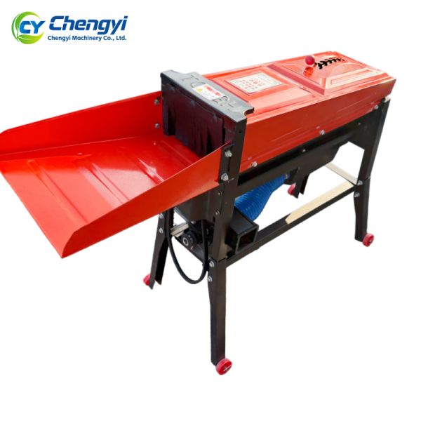 Steel Corn Thresher With Blower Efficient Maize Shelling And Cleaning Equipment