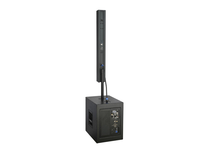 Theatre Array Sound Column Speakers , Active Column Line Array System Musical Speaker