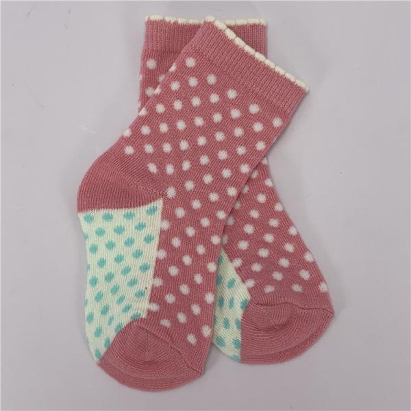 70%Cotton 28%Polyester 2%Spandex High Socks for Children Girls Printing Methods other