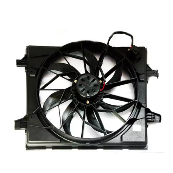 Electric Engine Cooling Radiator Fan Assembly for Fiat 55037992AD Car AC Condenser